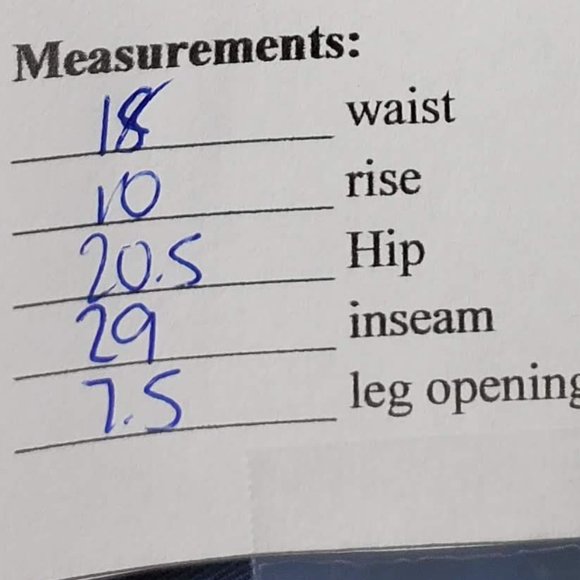 Tommy Hilfiger Cropped Pants Size 12 Navy Blue - Picture 6 of 6